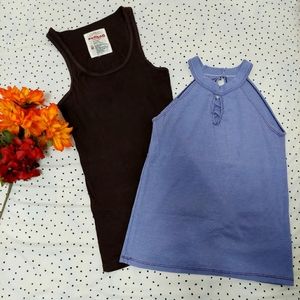 Tank Tops | Brown/Violet